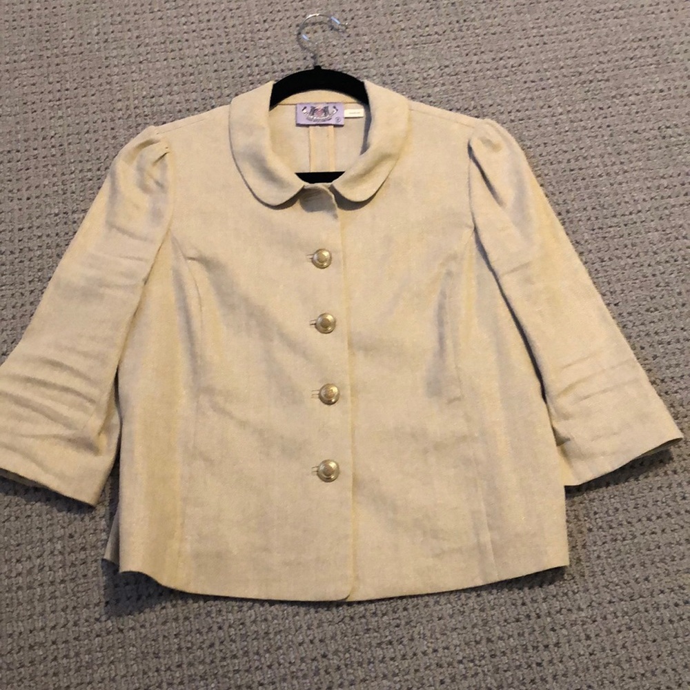 Juicy couture 3/4 sleeve jacket/blazer